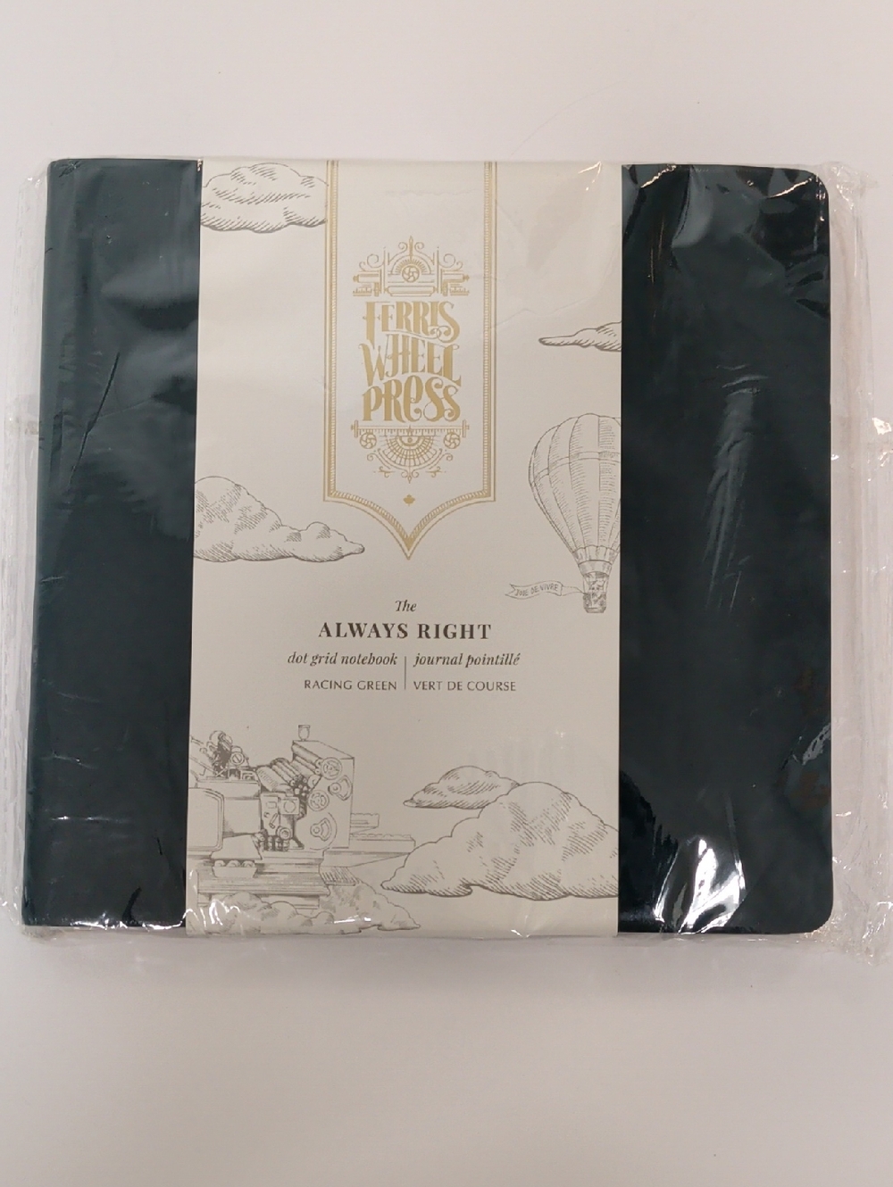 Ferris Wheel Press - The Always Right Dot Grid Notebook - Racing Green